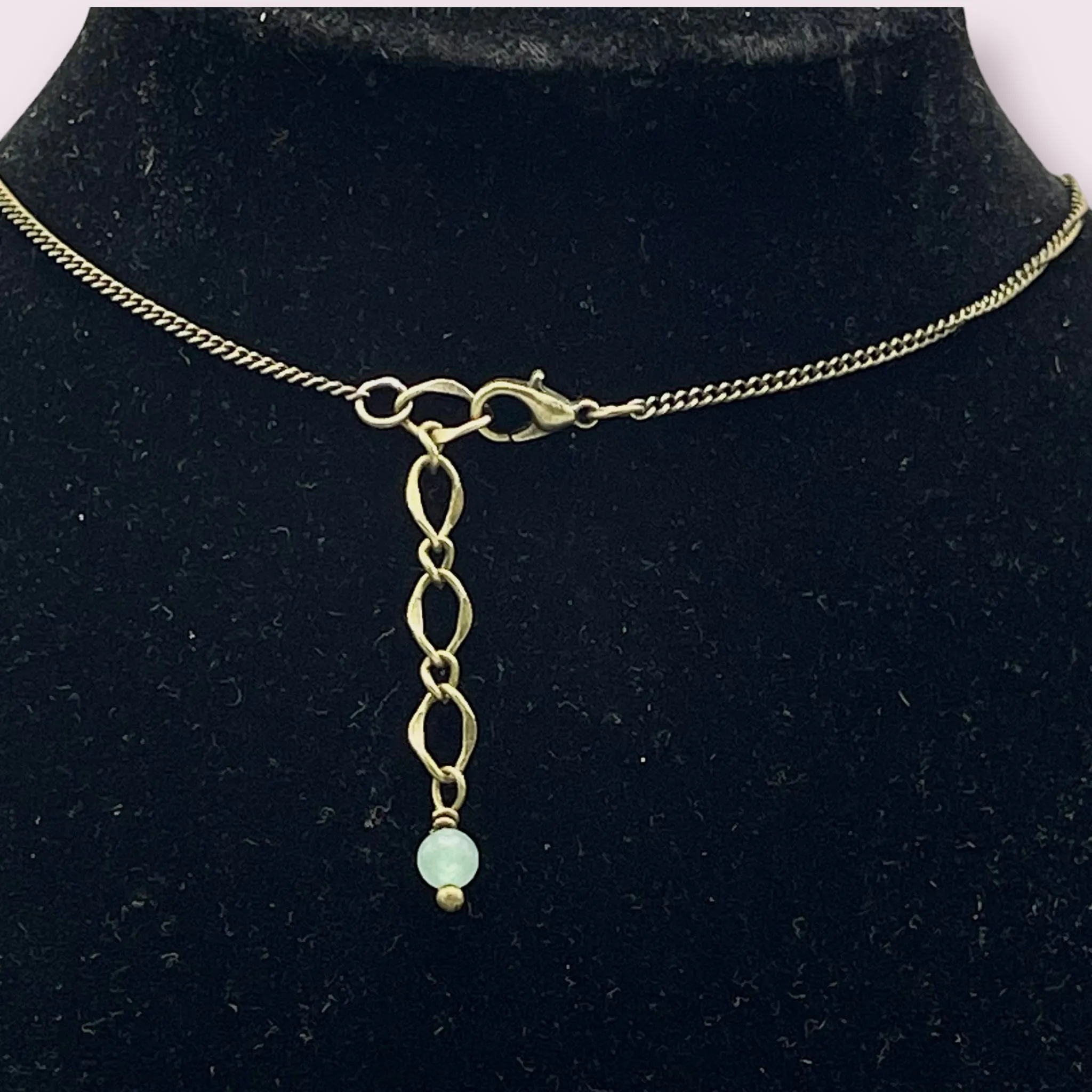 Raw Green Aventurine Choker Necklace