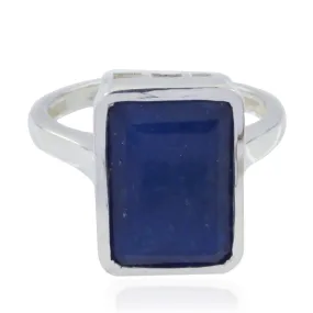 Riyo Classy Gemstones Iolite 925 Sterling Silver Rings Man Jewelry