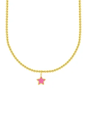 Sophie Star Beaded Choker Necklace