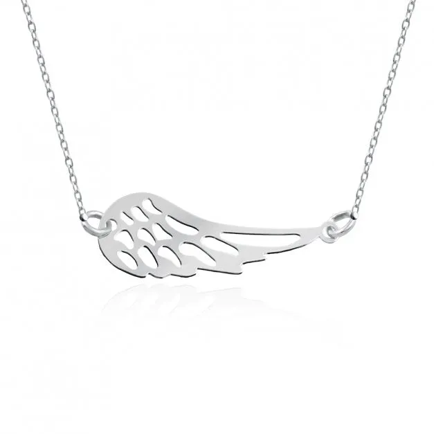 Sterling Silver Angel Wing Anklet