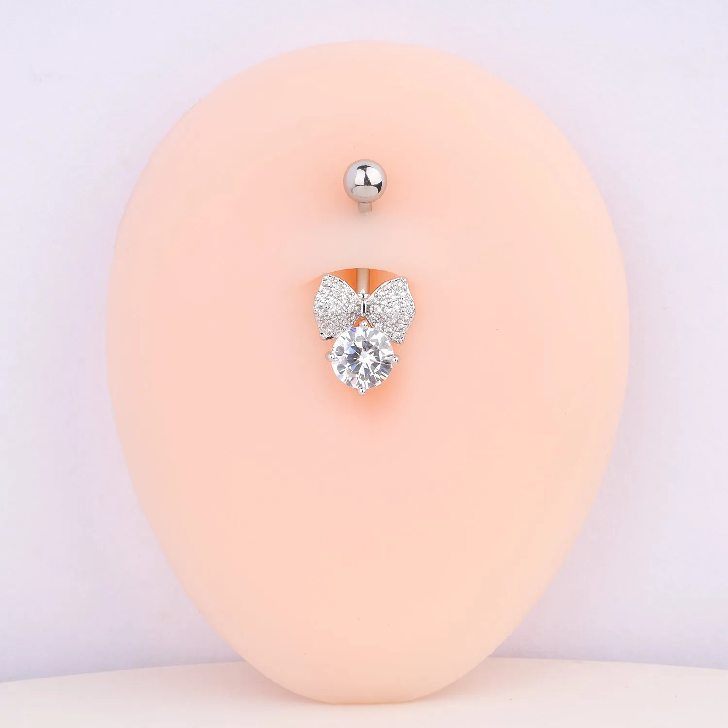 Sweet Bow Belly Ring