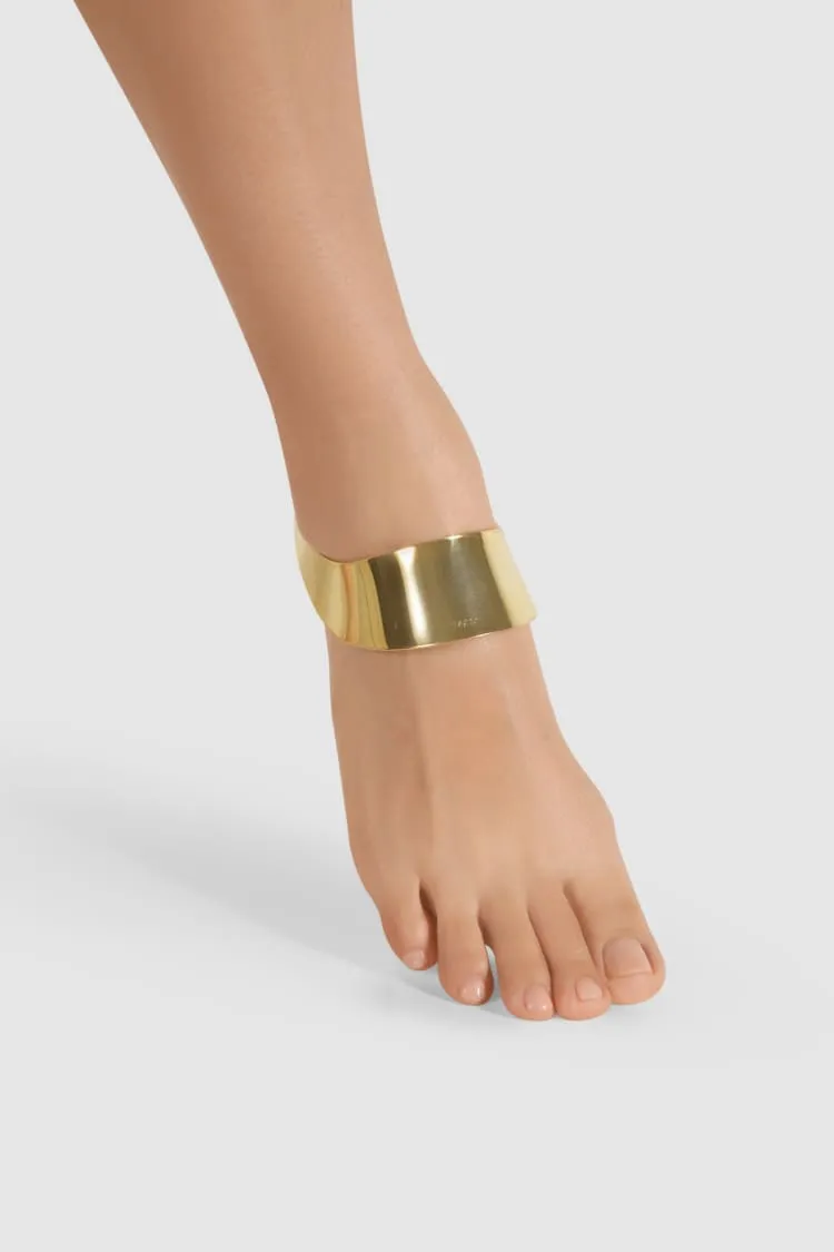 Thick Gold anklet