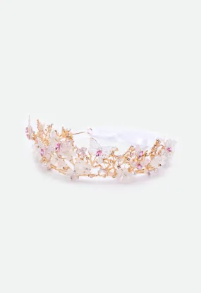 Tree Branch Butterfly Tiara