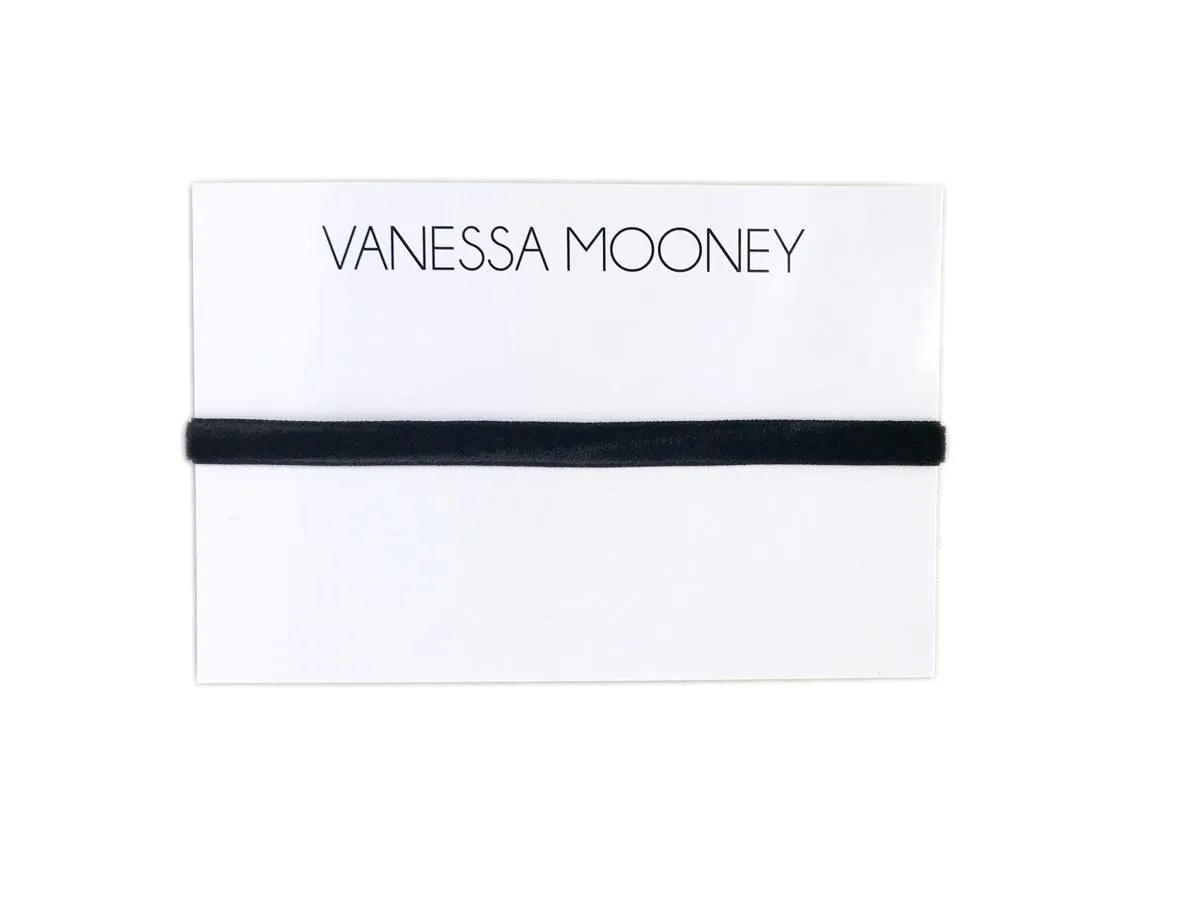 Vanessa Mooney Black Velvet 1/4 Basic Choker