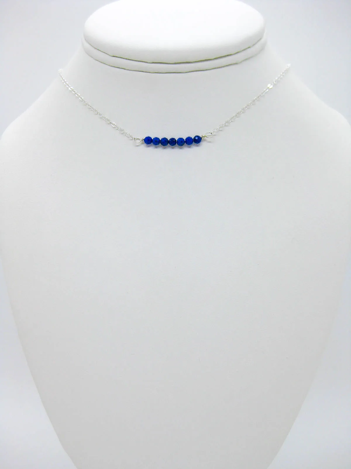 Violet: Lapis Choker - n619