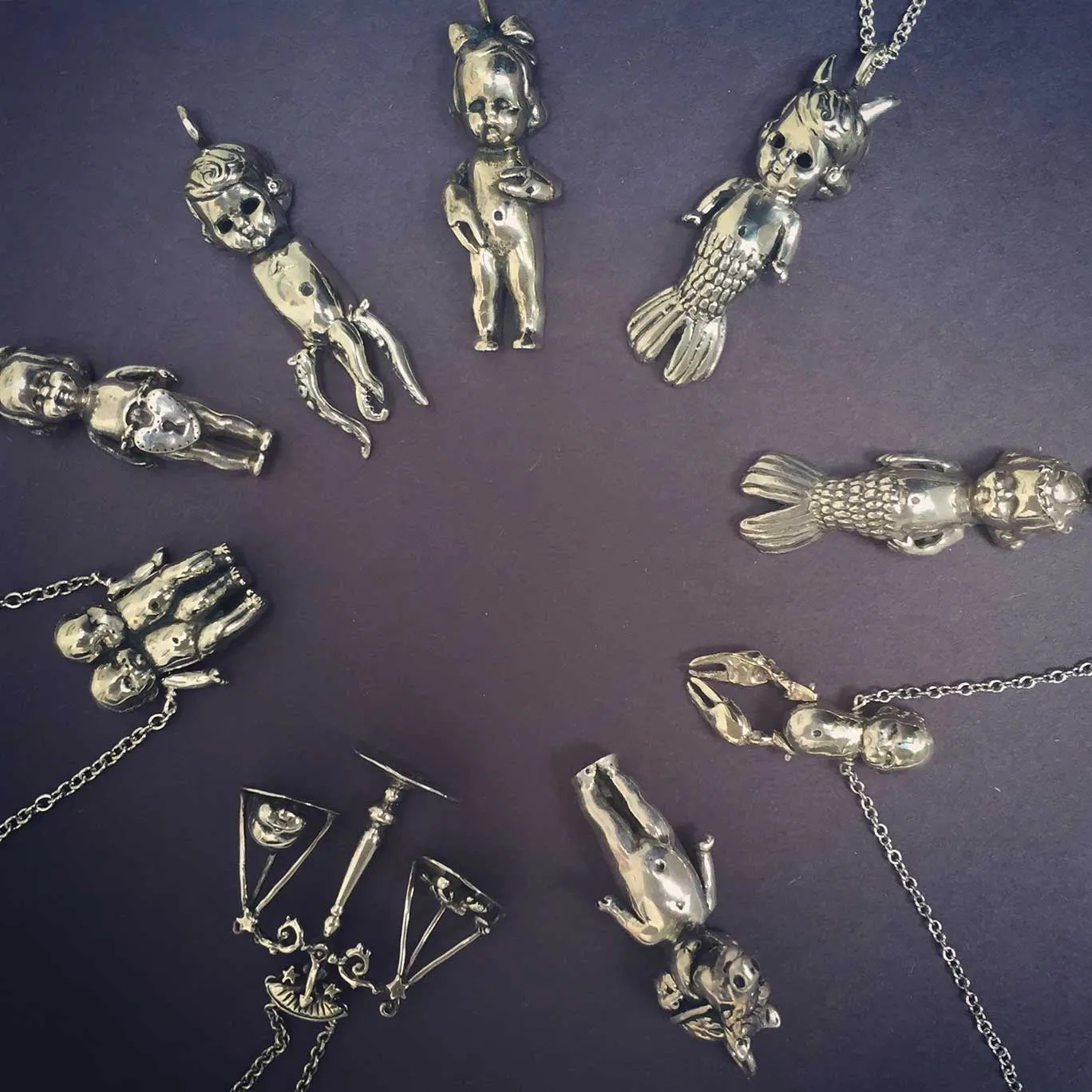 Zodiac Doll Leo Necklace